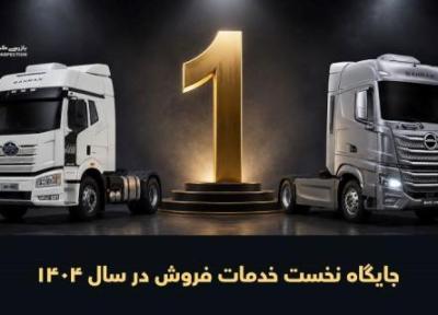 جایگاه نخست خدمات فروش خودروهای تجاری گروه بهمن برای هفتمین سال متوالی جایگاه نخست خدمات فروش خودروهای تجاری گروه بهمن برای هفتمین سال متوالی